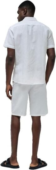 Salsa Jeans 21009481 Regular Fit Long Sleeve Shirt L, White, L - Image 2