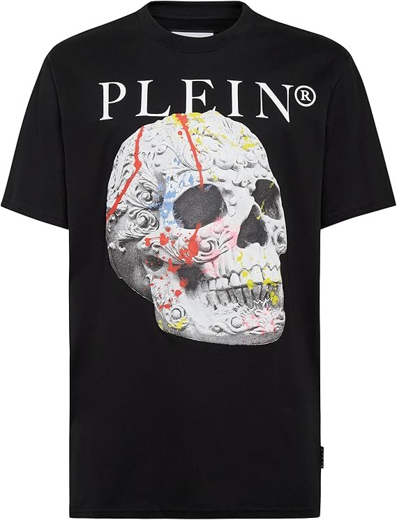 819jAJzT0tL._AC_SX569_ Philipp Plein T-shirt heren zwart - Image 1